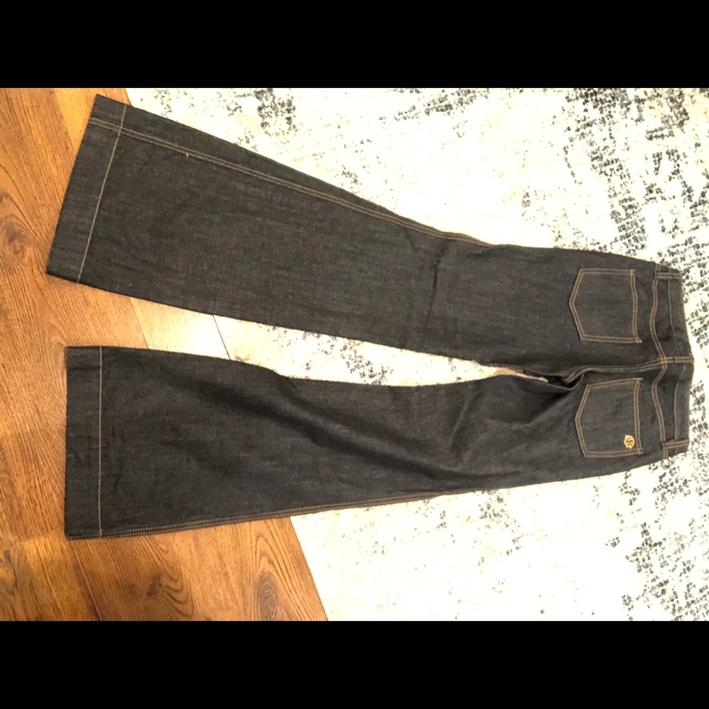 NWOT. Tory Burch high wasted flare jeans